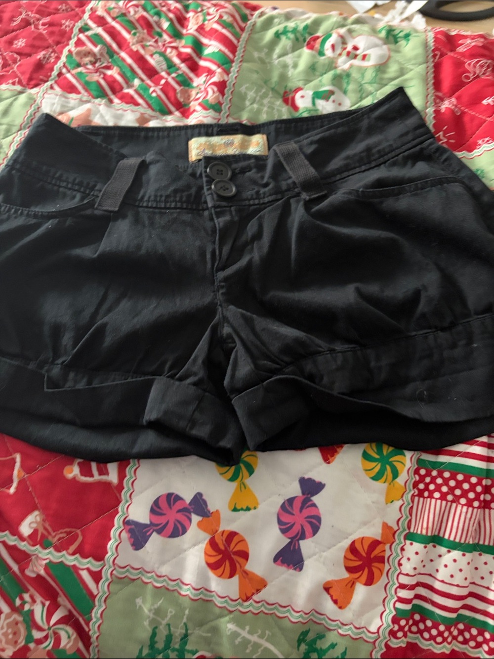 American Rag Black High-Waist Casual Shorts